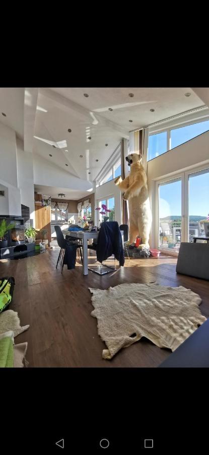 Haus Mit Schoener Aussicht Wg Munsingen Bagian luar foto